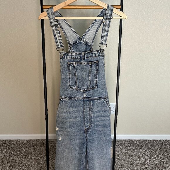 H&M Divided Denim Overall Size 6 - Picture 5 of 11